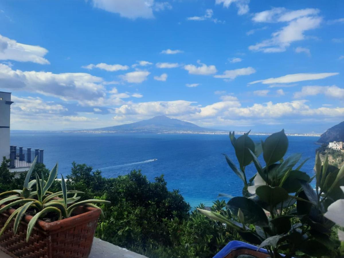 La Torretta Sea View Rooms Vico Equense Bagian luar foto
